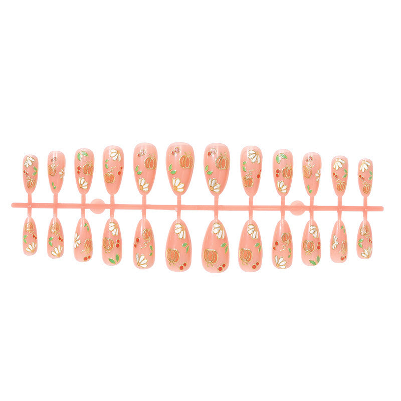 Elegant decorated artificial nail set Bowlift