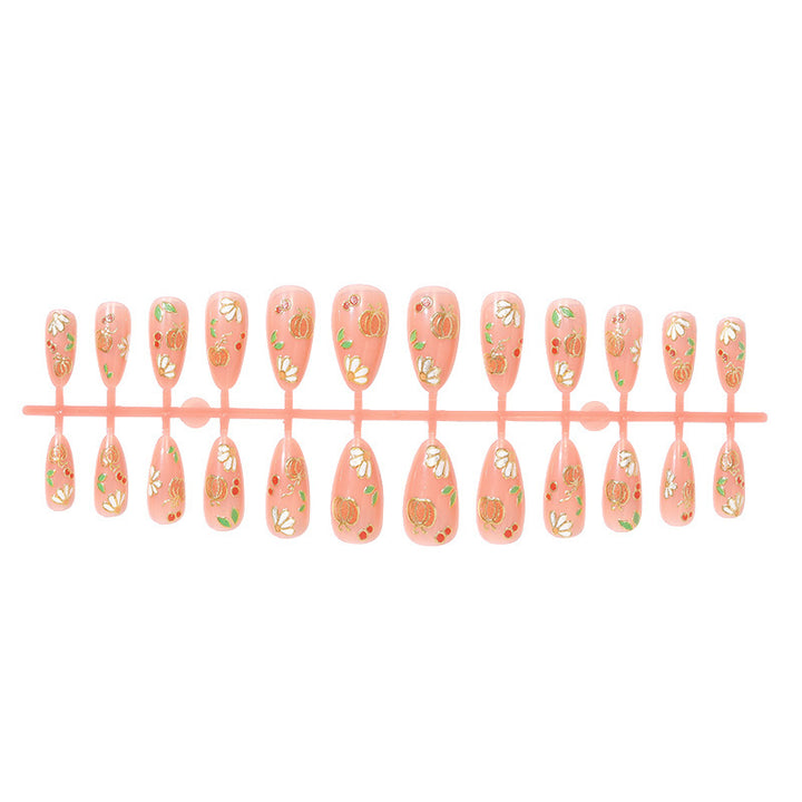 Elegant decorated artificial nail set Bowlift