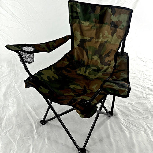 Folding chair with cup holder and reinforced armrests Bowlift