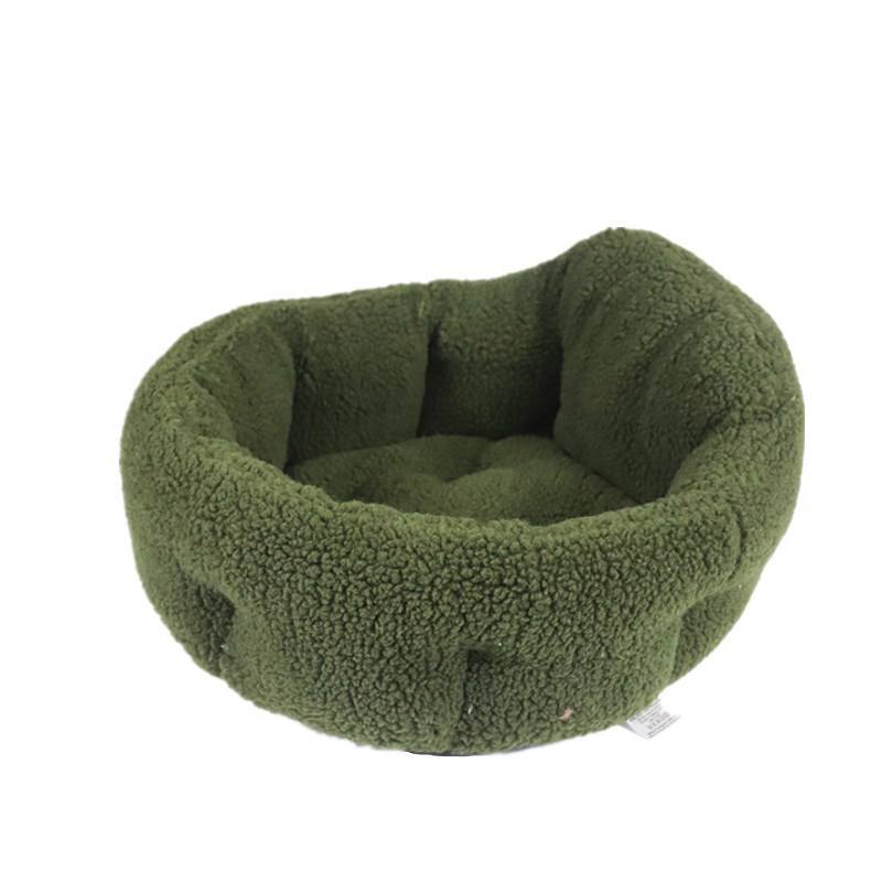 Plush Orthopedic  Nest  Dog Bed