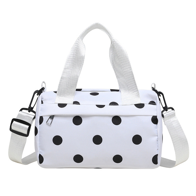 WoChic Polka Dot Mini Satchel Bag Bowlift