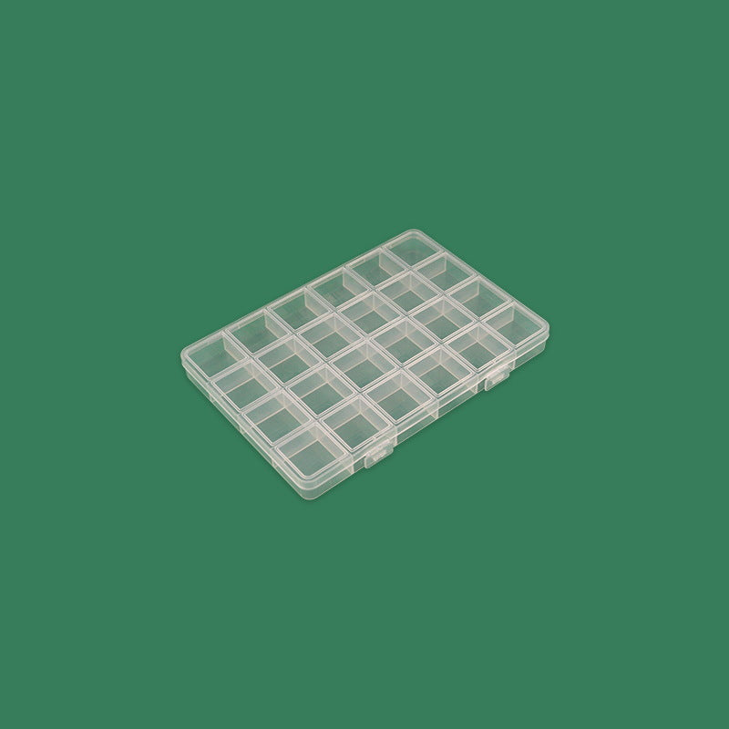 Multi-Compartment Craft Supply Storage Box Bowlift