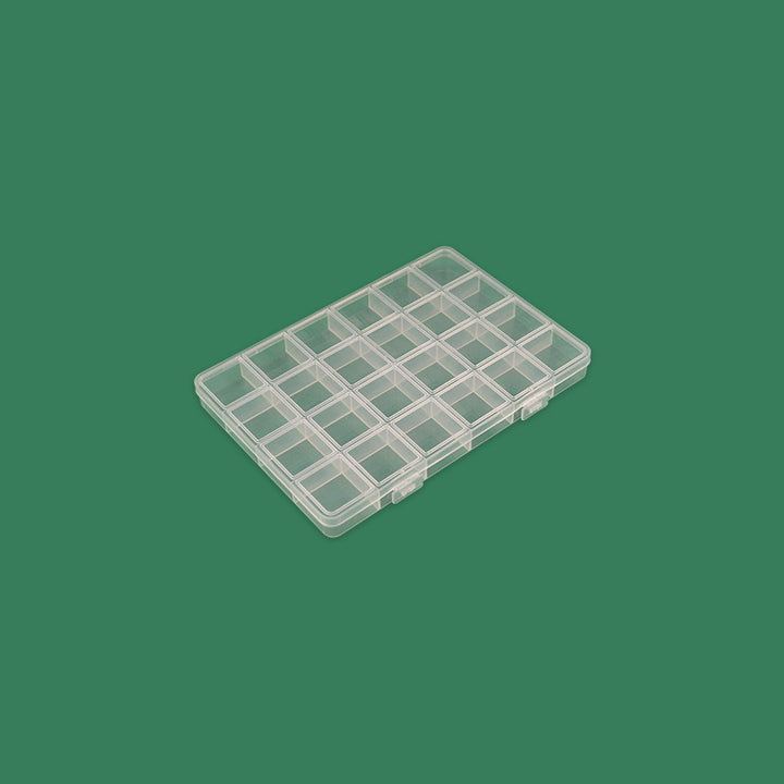 Multi-Compartment Craft Supply Storage Box Bowlift