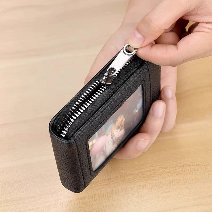 Compact Zippered Card Holder Bowlift