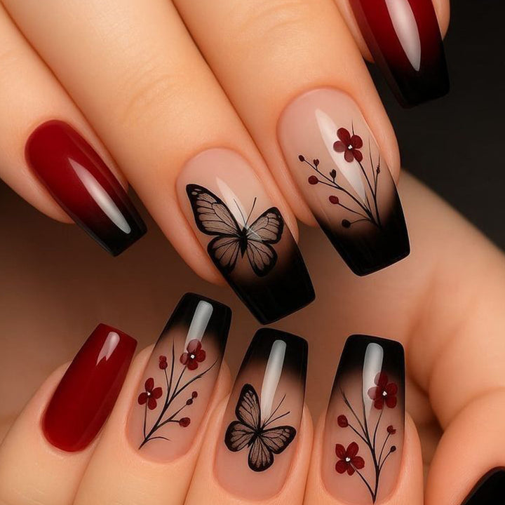 Artistic Ombre Nail Art Extensions Bowlift