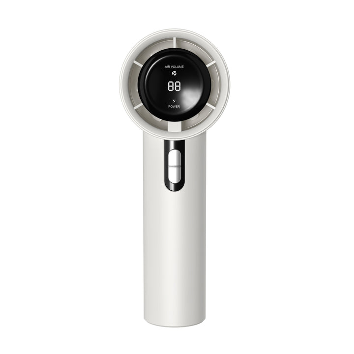 Cooling Multi-Speed Quiet Portable Rechargeable Handheld and Desktop Fan with LED Battery Display Bowlift