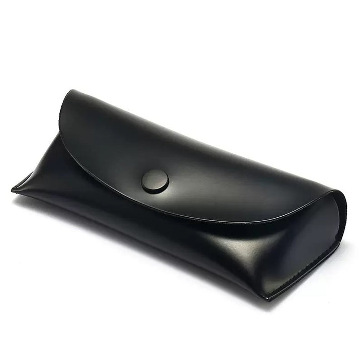 Folding premium soft leather sunglasses roll pouch Bowlift