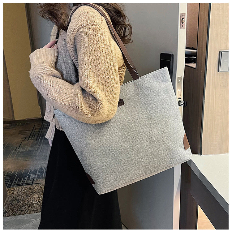 Stylish Canvas Tote Bag Bowlift