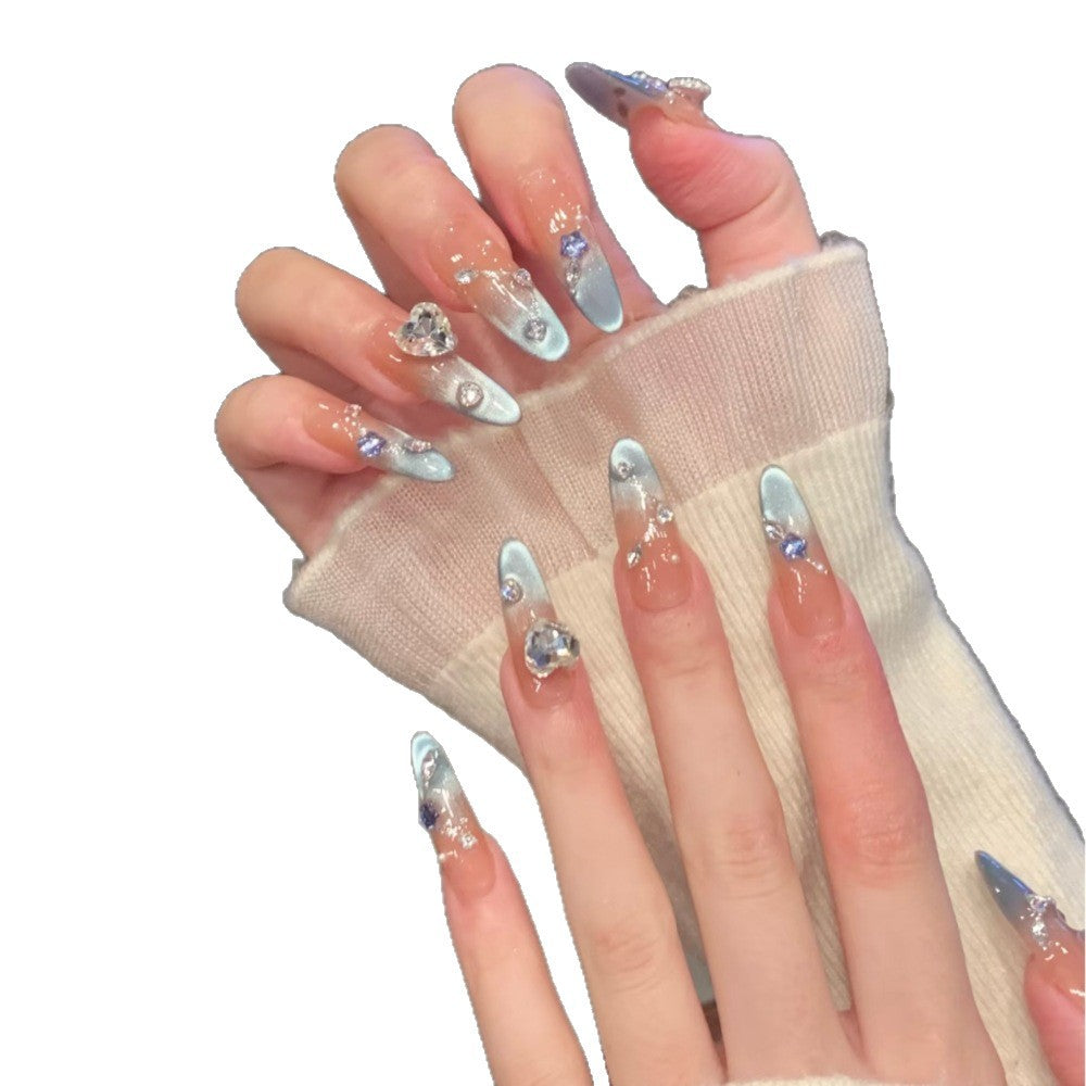 Ombre Nail Art Press-On Nails Set Bowlift