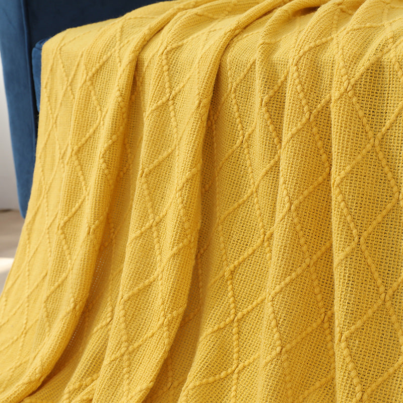 Ladies cozy knit blanket Bowlift