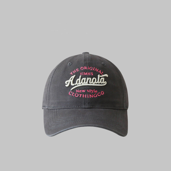 Women's Embroidered Casual Sun Cap Bowlift