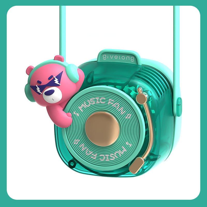 Women Portable Mini Speaker with Animal Design Bowlift