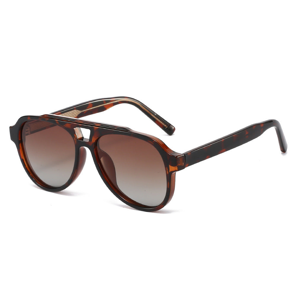 Women's Vintage Sunglasses with High-Quality UV Protection and Fashionable Tortoiseshell Pattern Bowlift