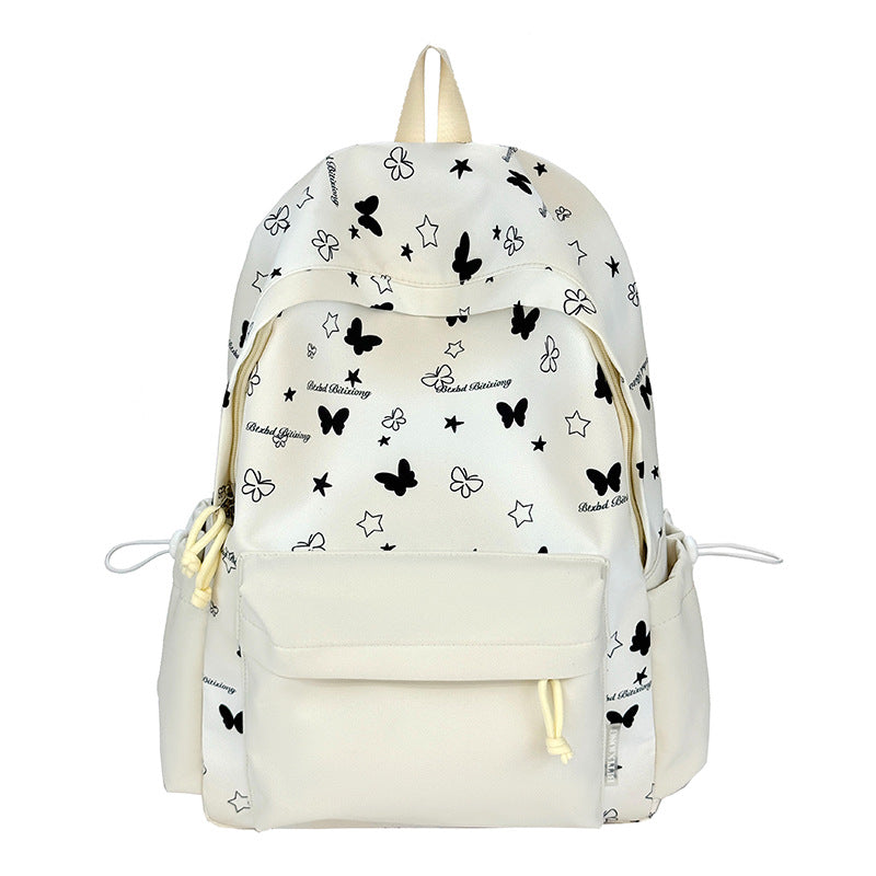Butterfly Pattern Backpack Bowlift