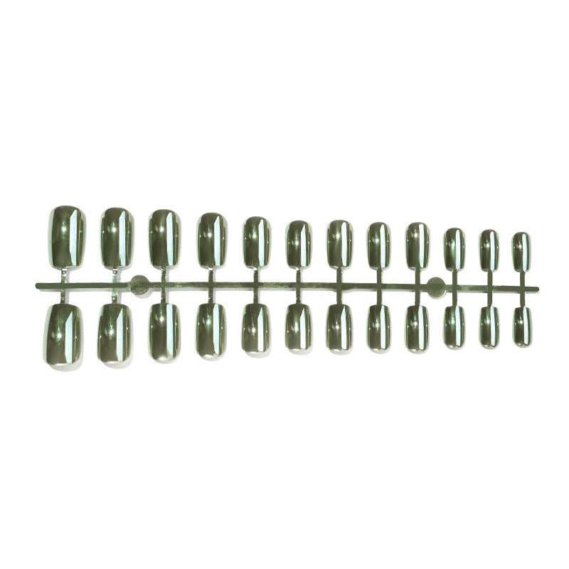 Artificial Nail Set with Elegant, Glossy Design Bowlift
