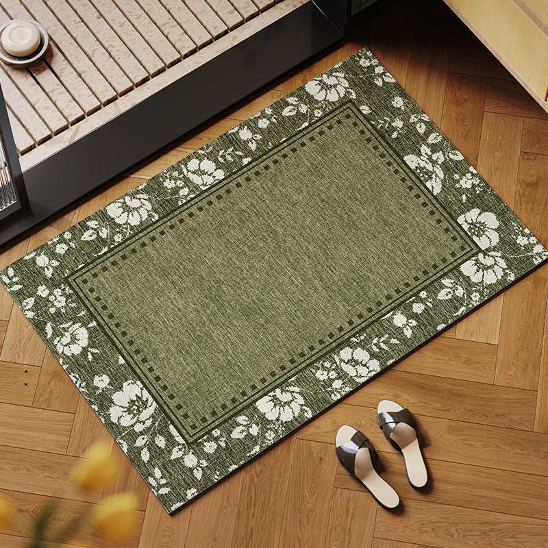 Elegant Floral Pattern Indoor Area Rug