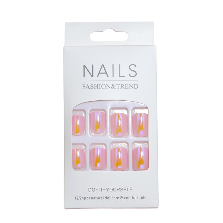 DIY Designed Press-On Nail Set Bowlift