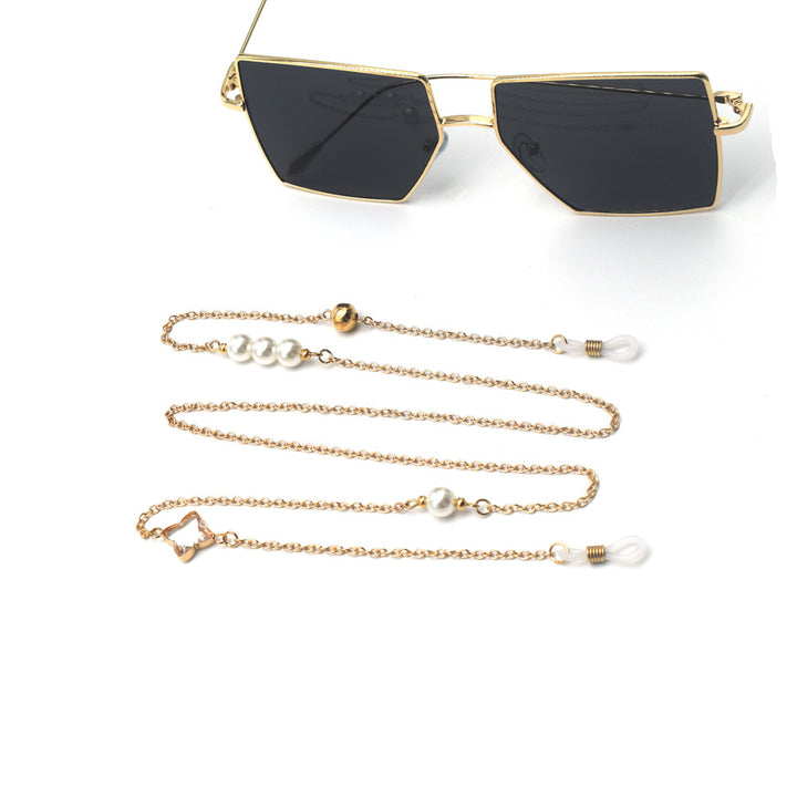 Adjustable Elegance Eyewear Chain Bowlift