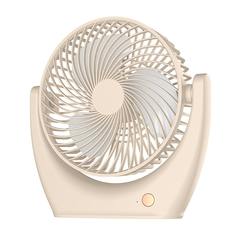 Ladies table fan with quiet wind noise and USB-C charging technology Bowlift