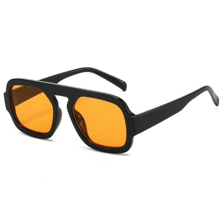Oversized Geometric Lens Sunglasses Bowlift