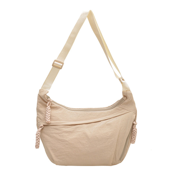 WoMulti-Pocket Lightweight Hobo Bag Bowlift