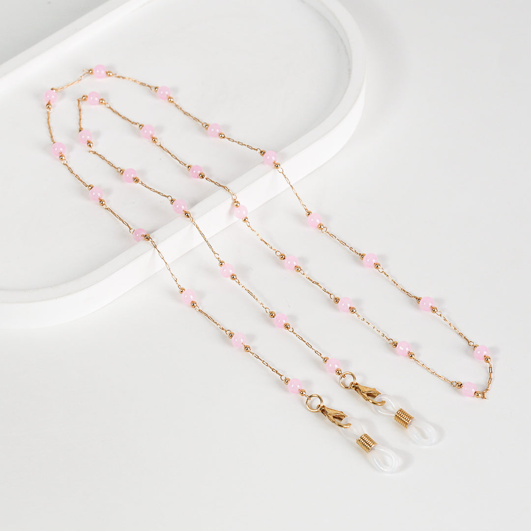 Elegant Beaded Glasses Chain Bowlift