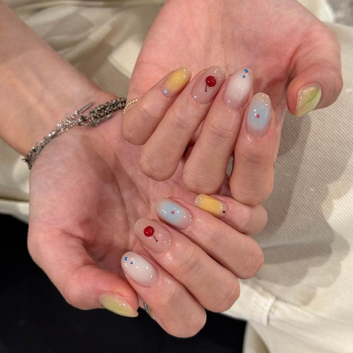 Art Nail Design with Cheerful Fruit Motif Bowlift