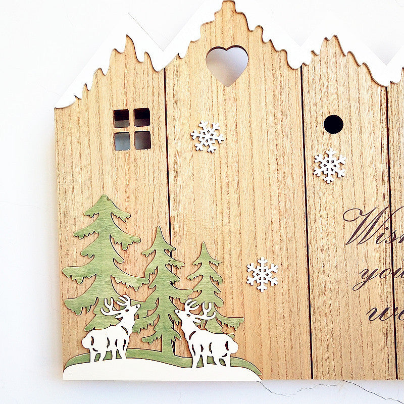 Decorative Wooden Wall Decoration with Nature Theme