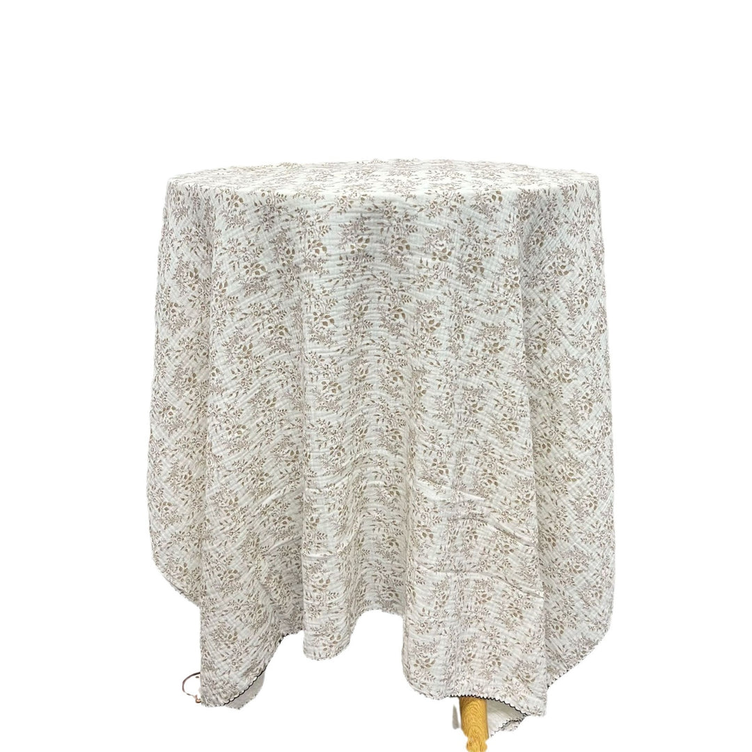Quilted Muslin Baby Stroller Blanket