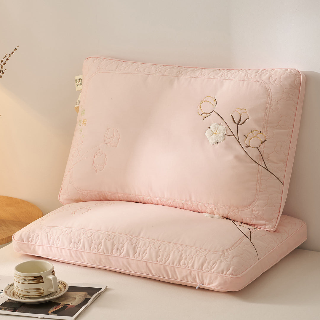 Premium Cotton Pillow Mattress Protector Bowlift