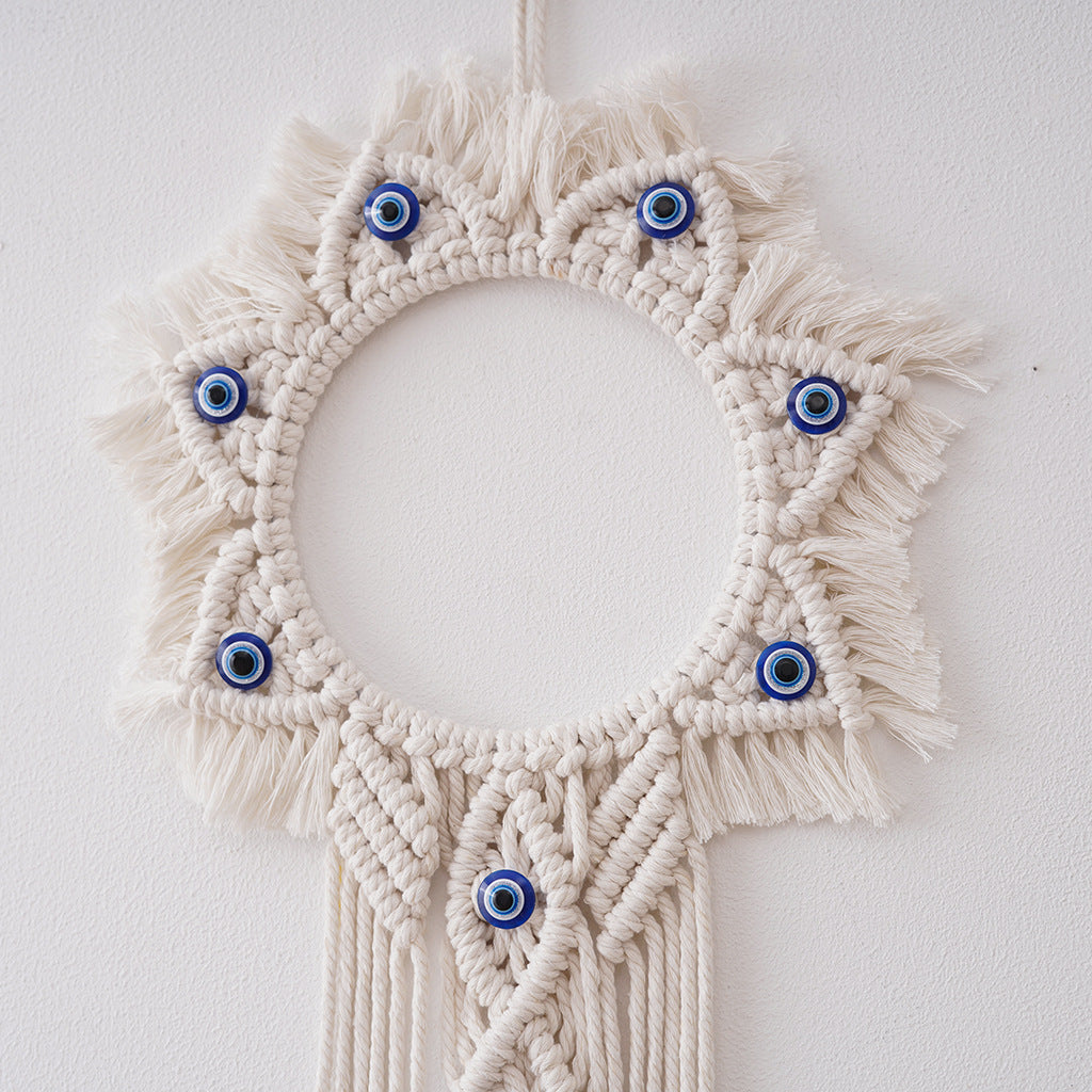 Decorative Macramé Sun-Shaped Wall Hanging Bowlift