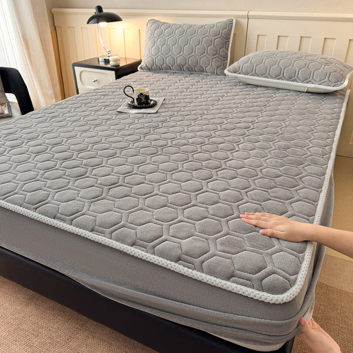Hexagon Pattern Mattress Topper