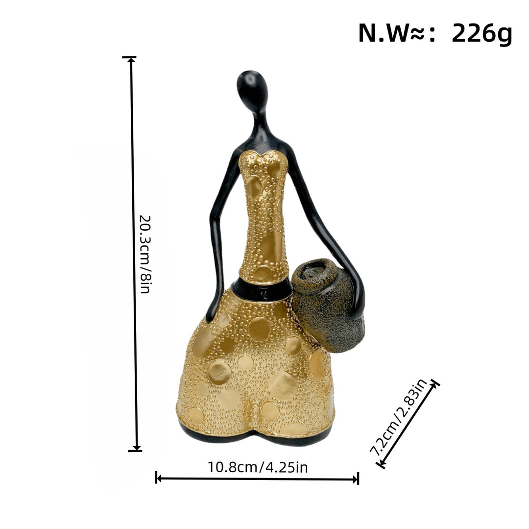 Elegant Dancing Figure Bowlift