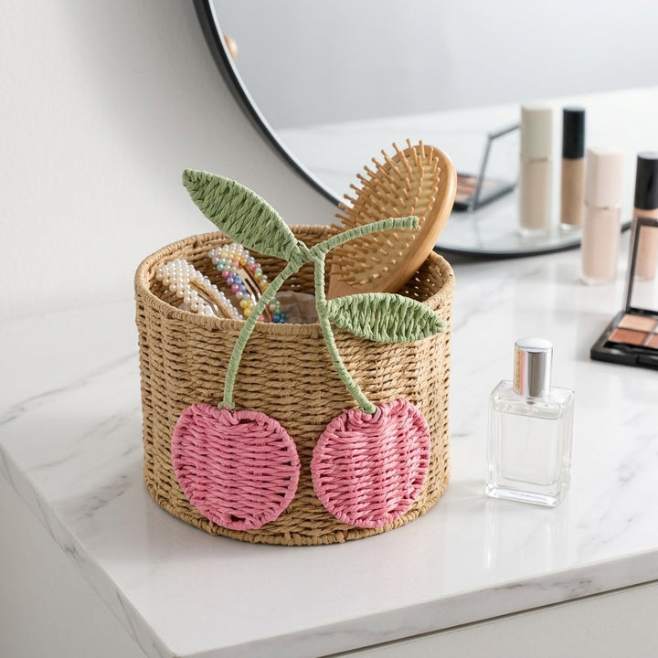 Playful storage basket with fruit design Bowlift