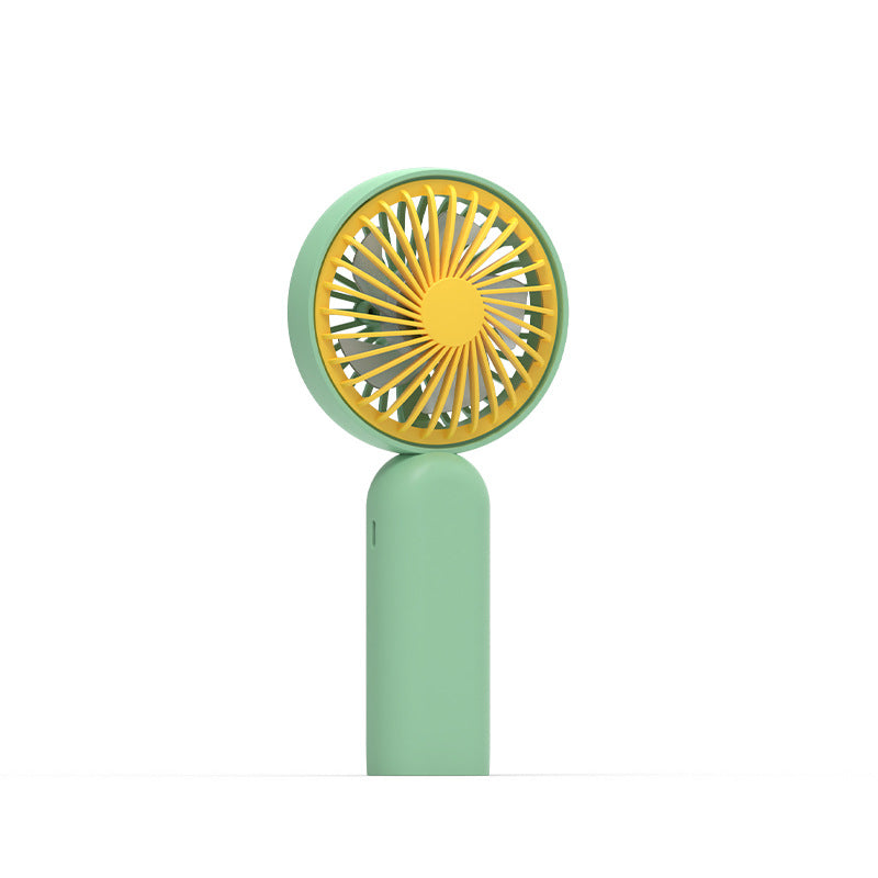 Unisex Portable Hand Fan with Rotatable Head and USB Charging Function Bowlift