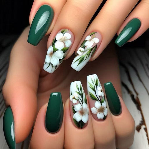 Creative Flower Art Nails Bowlift