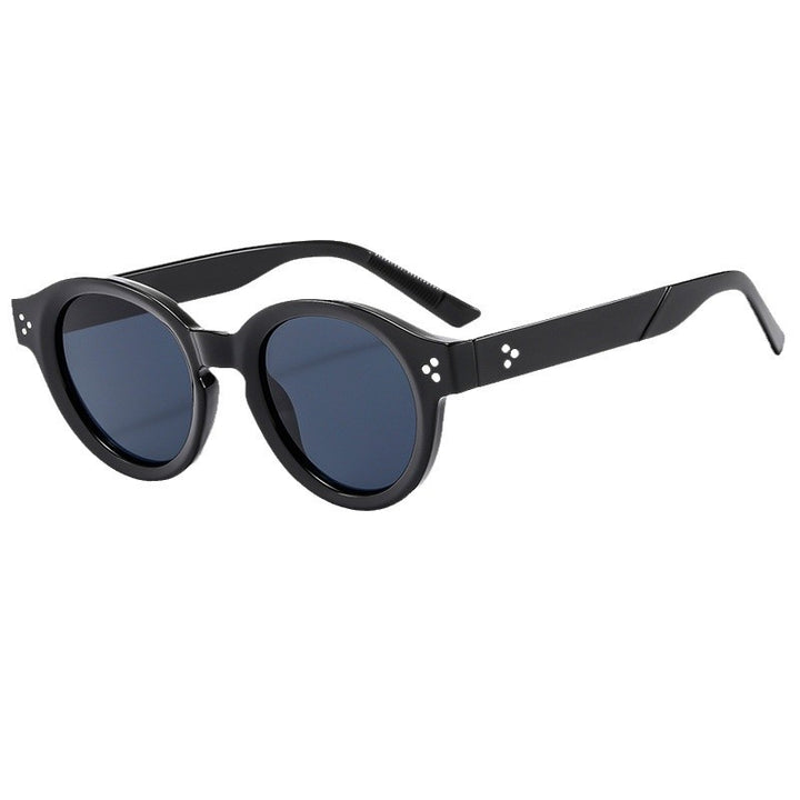 Ladies' fashionable sunglasses with clear and structured frame Bowlift