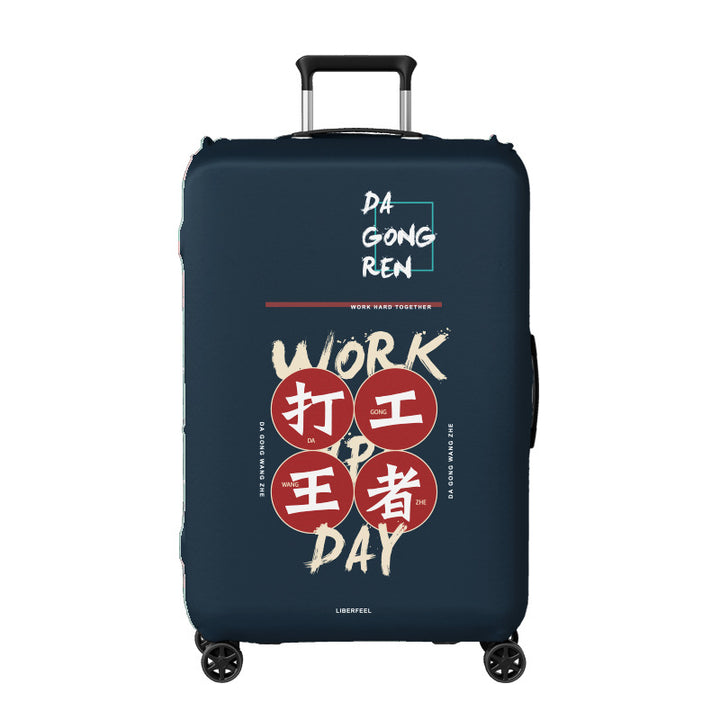 Women Suitcase Cover with Floral Patterns Bowlift