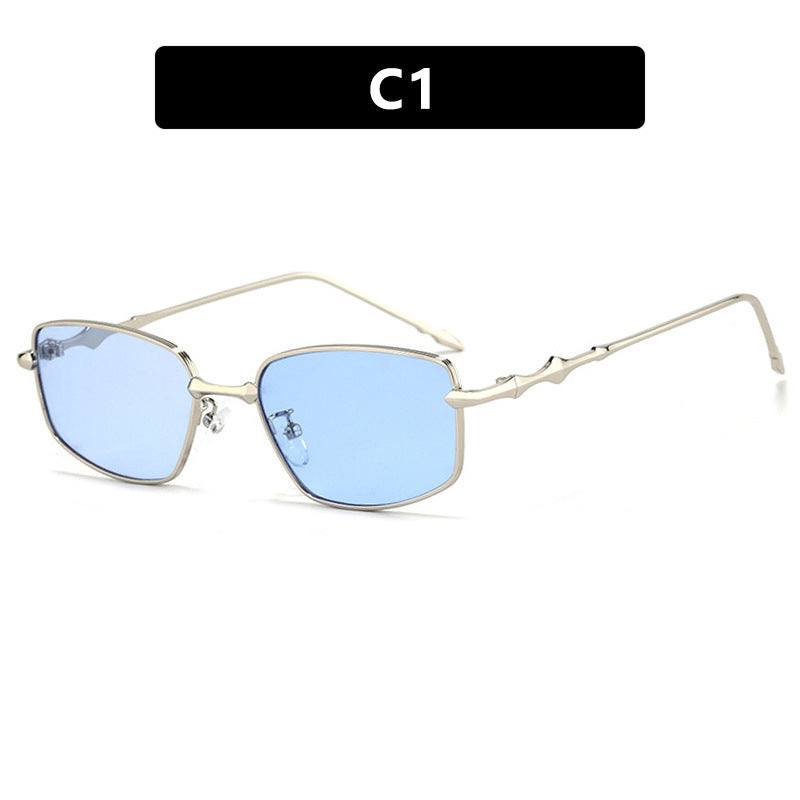 Women's fashionable square sunglasses in unique design Bowlift