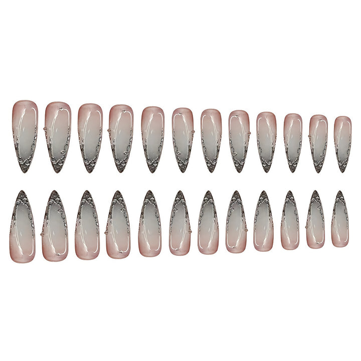 Trendy Sharp-Cornered Nail Enhancements Bowlift