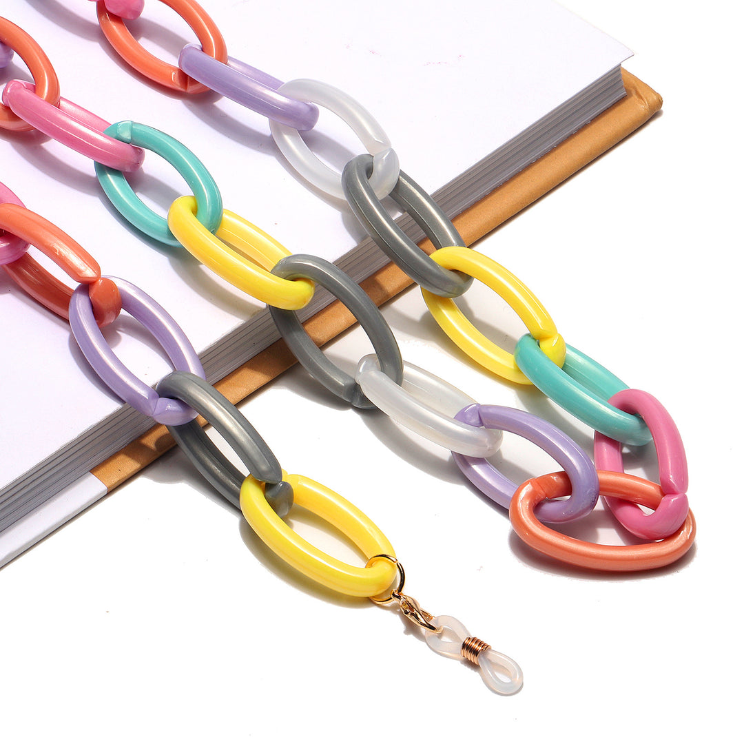 Colorful Chunky Eyewear Chain Bowlift