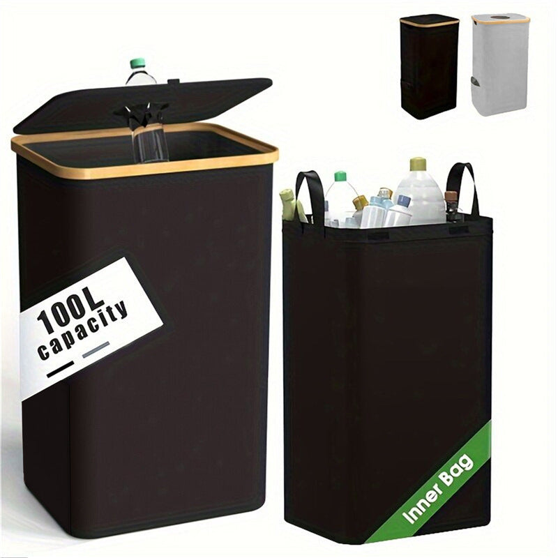 Practical waste and recycling container Bowlift