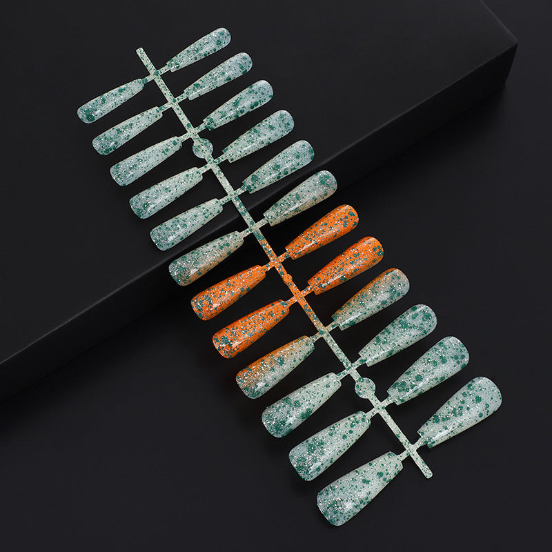 Artificial nails in creative drop design Bowlift