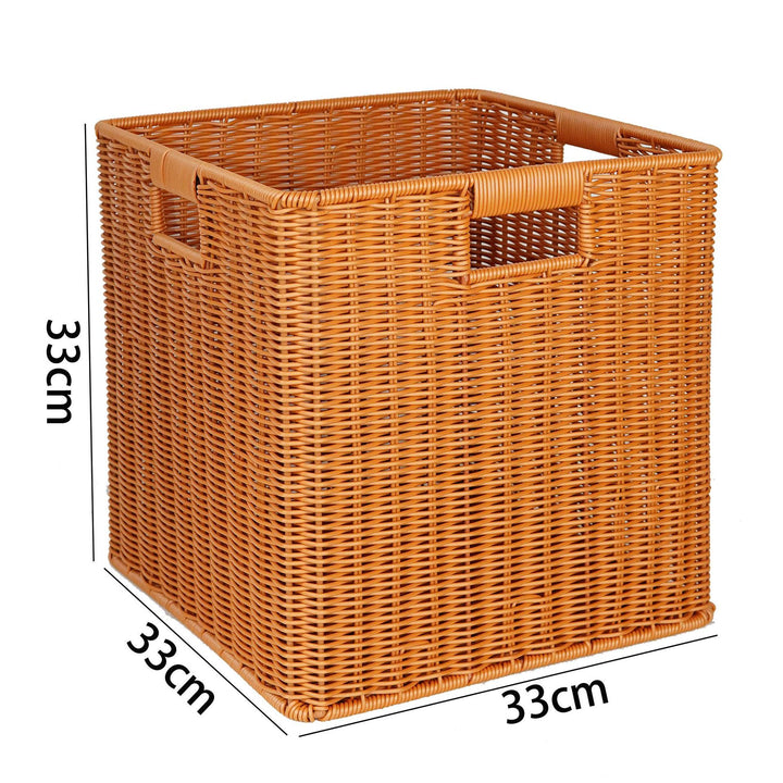 Rectangular Woven Storage Bin Bowlift