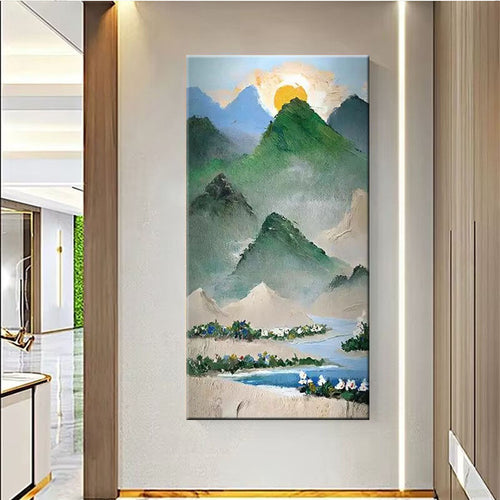 Scenic Mountain Canvas Art