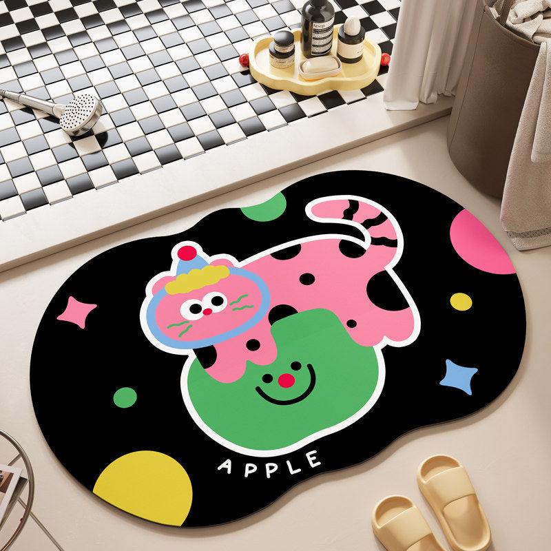 Decorative Bath Mat Bowlift