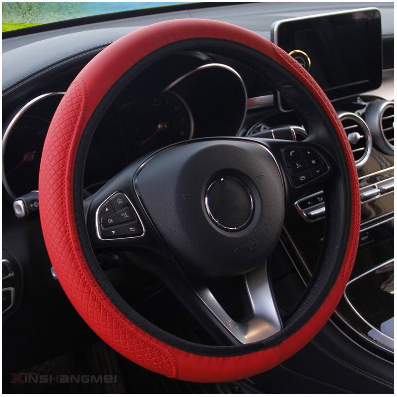 Unisex nan breathable non-slip textured steering wheel cover universal fit Bowlift