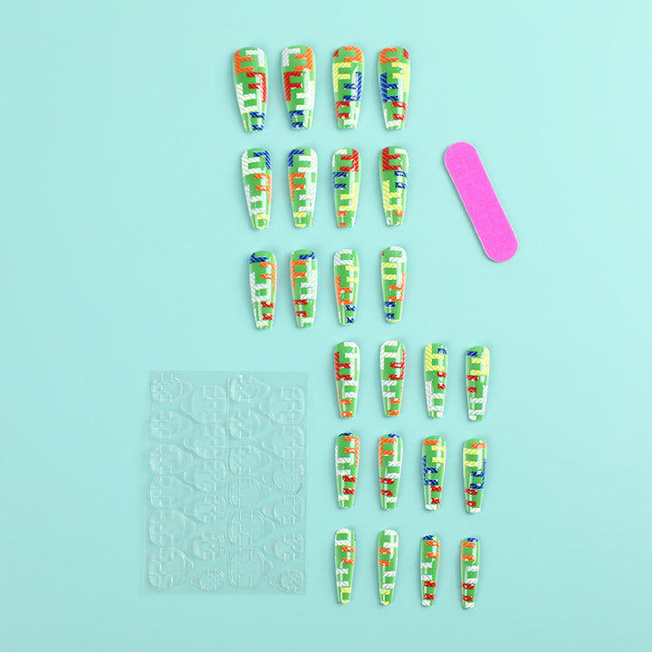 Creative and stylish art nails Bowlift