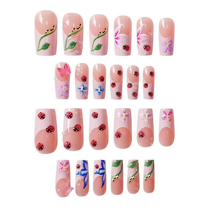 Decorative Press-On Nail Enhancements Bowlift