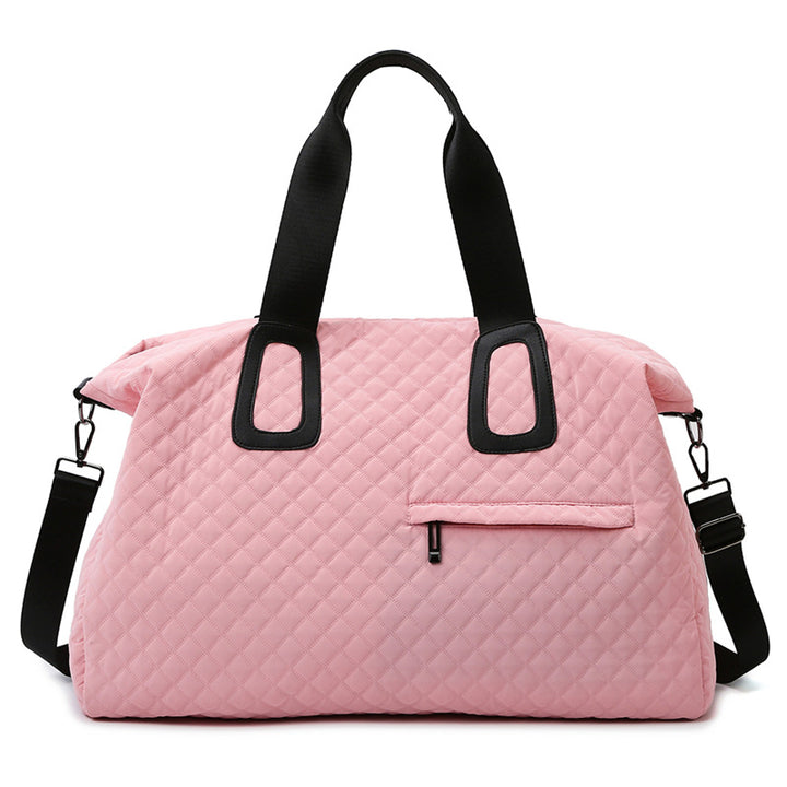 Durable weekend bag with innovative storage Bowlift